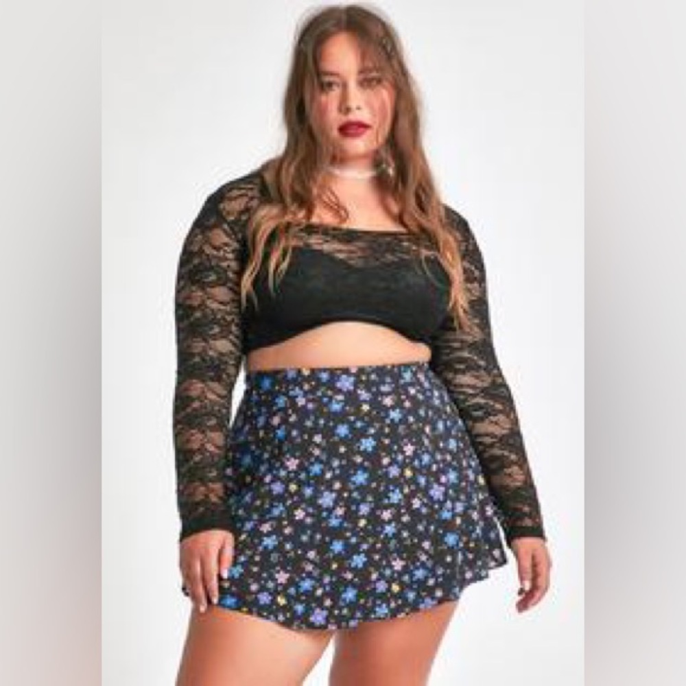 Dolls Kill | Delia’s Floral Mini Skirt | ‘Stay In Your Good Graces’ | 3X